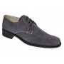Pantofi barbati eleganti din piele naturala intoarsa bleumarin P34BLMVEL
